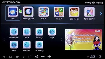 VNPT SMARTBOX VNT001SB | Bước 2  Hướng dẫn đấu nối cơ bản