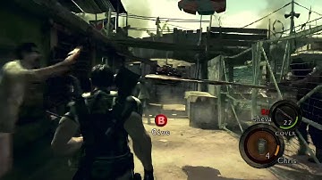 Resident Evil 5 Gameplay - Complete Walkthrough - Chapter 1-1 Civilian Checkpoint – PC Steam Version