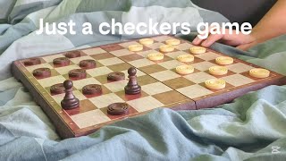 A random checkers game / Losowa gra w warcaby with/z @Konri6974 (2026/4) screenshot 2