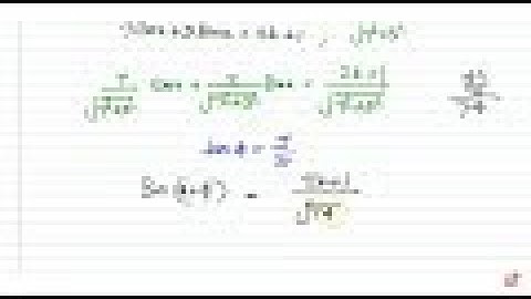 JEE MAINS 2018 The number of integral values of `k` for which the equation `7cosx+5sinx=2k+1` ha...