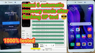 mi 6a flashing by sp tool