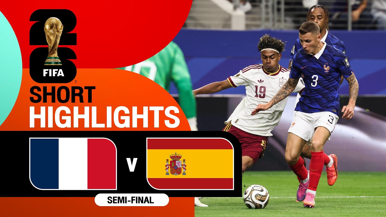 [Highlight] FIFA World Cup 2026 : France vs Spain (15-07-69)