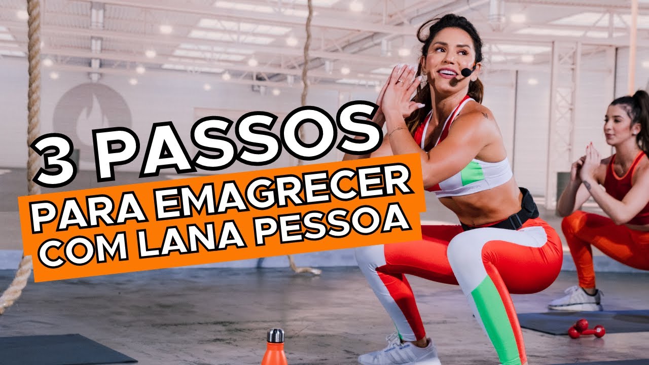 Queima Diária | 3 passos SIMPLES para você finalmente emagrecer (treinando em casa) com Lana Pessoa!