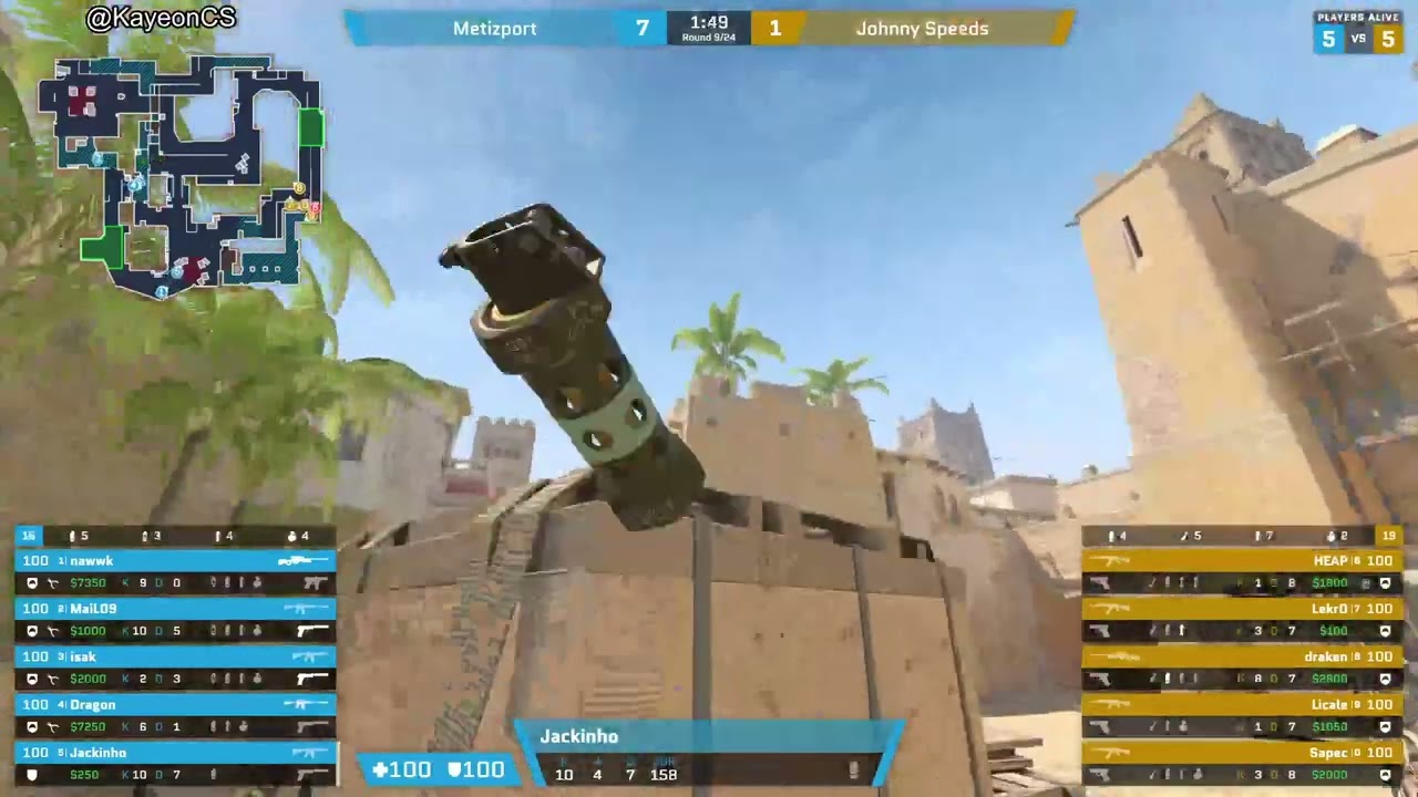 Jackinho MIRAGE Demo (21-17) POV | Metizport vs Alliance | Svenska Cupen 2025