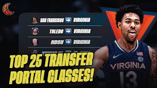 Information The Top 25 Transfer Portal Classes In College Basketball - No. 18: Virginia Cavaliers Guide