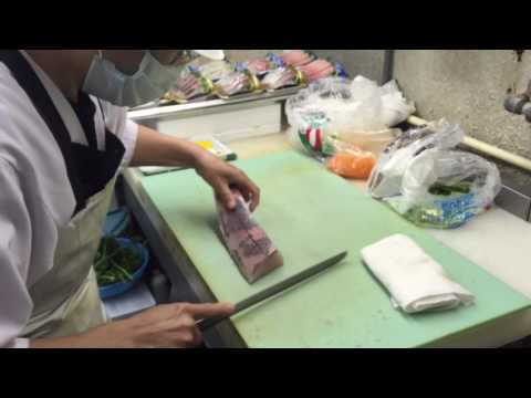 鮮魚部藤掛さんプロの技