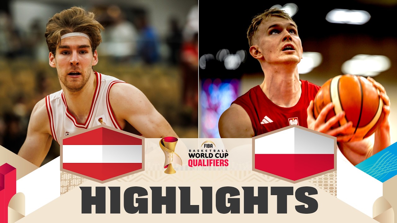 Austria ๐ฆ๐น v Poland ๐ต๐ฑ | Highlights | FIBA Basketball World Cup 2027 European Qualifiers