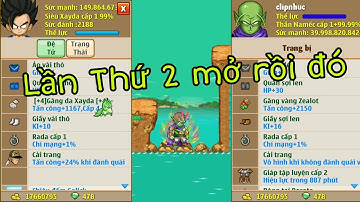 Ngọc Rồng Online - Mở Skill 2 Đệ Cho Clipnhuc Lần 2