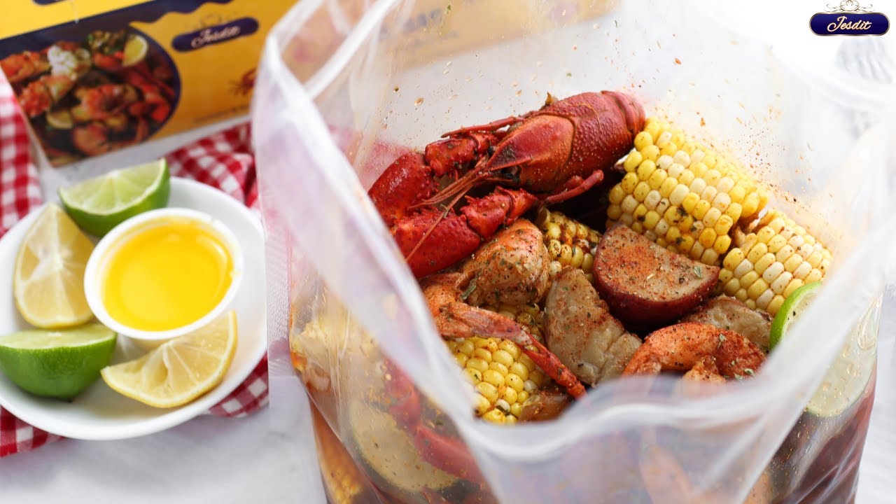 JESDIT SEAFOOD BOIL BAG - YouTube