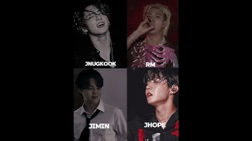 bts transition edit ll jungkook vs jhope vs rm vs jimin hindi song#jk #jimin #jhope #rm  #shorts