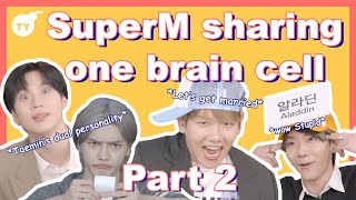 SuperM sharing one brain cell on their live streams | part 2