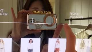 Interactive Mirror at Ralph Lauren