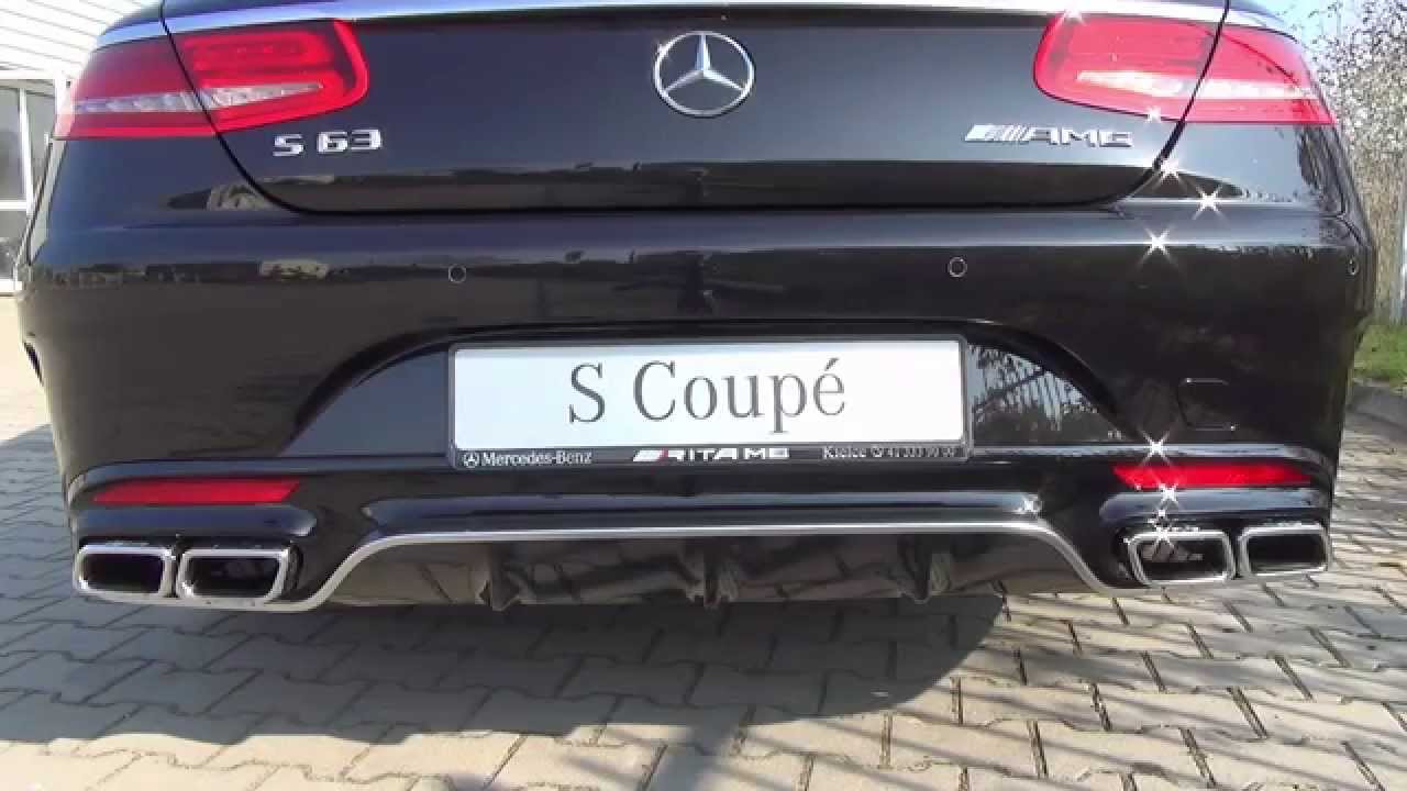 Mercedes Benz S 63 Amg Coupe Startup Revs Youtube