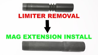 How to Install a Magazine Extension Tube on Benelli M4 Shotgun
