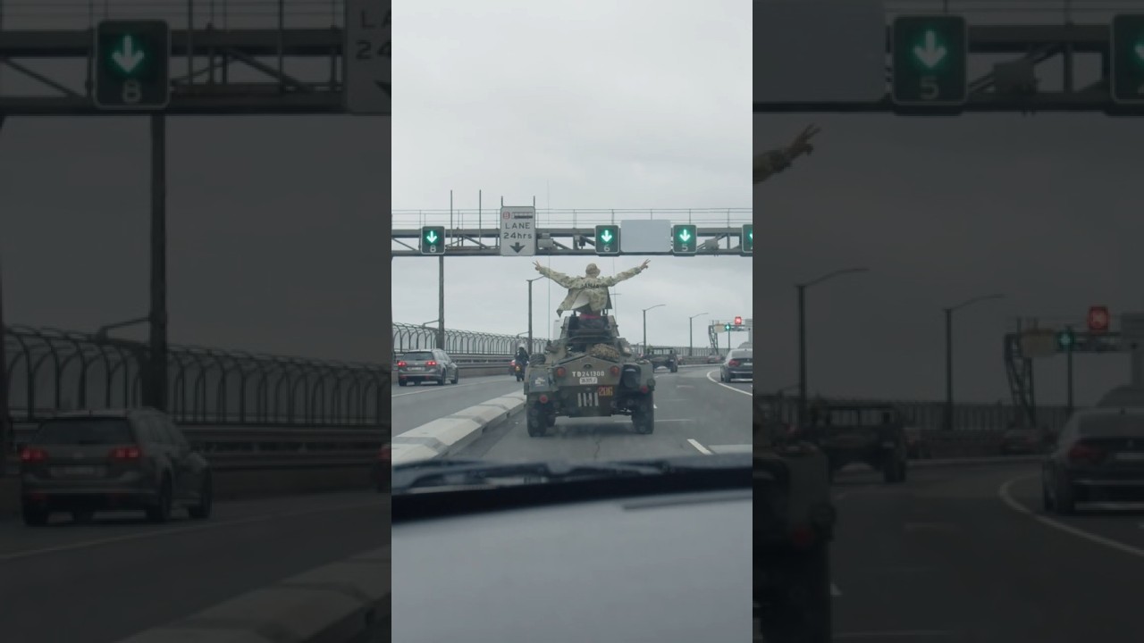 420 Army hire a fleet of army vehicles | Full video on our channel