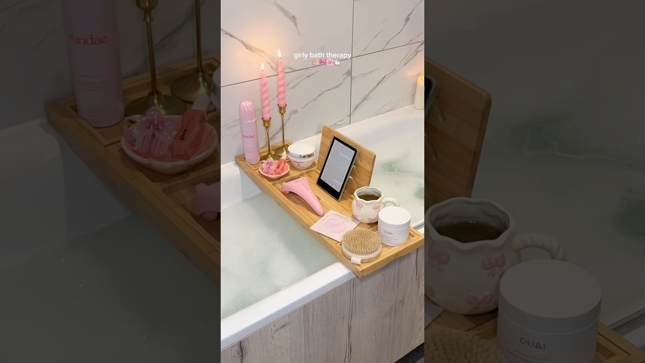 bath therapy 🫧🩰🌸🎀🛁 