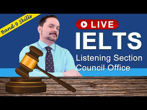 IELTS Live Class - Listening Section on Registering for Office