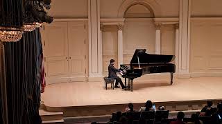 Evan Thomas Lam at Carnegie Hall - F. Liszt - Étude de Concert S.144 No. 3 D-flat Major “Un Sospiro”