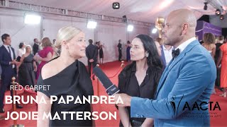 Bruna Papandrea and Jodie Matterson on the Red Carpet | 2024 AACTA Awards