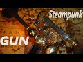 DIY Steampunk Gun Pistol Lamp luminaire