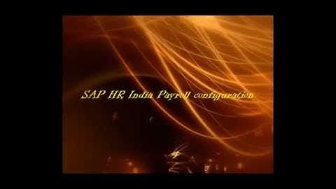 Learn SAP Free: SAP Payroll India ( Provident confiuration)_Part 1
