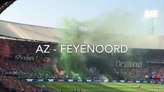 Bekerfinale 2018: Sfeeractie Feyenoord (AZ - Feyenoord 22/04/2018 KNVB Beker)