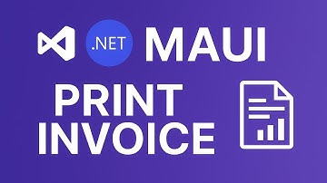 Print Invoices in .NET MAUI Apps – Step by Step