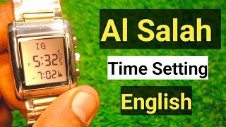 Download lagu How to Set AL Salah Watch Time Date and Month | Most Easily Method | English