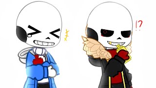 Its our ship name! || undertale aus (gacha club) @sunshineowo