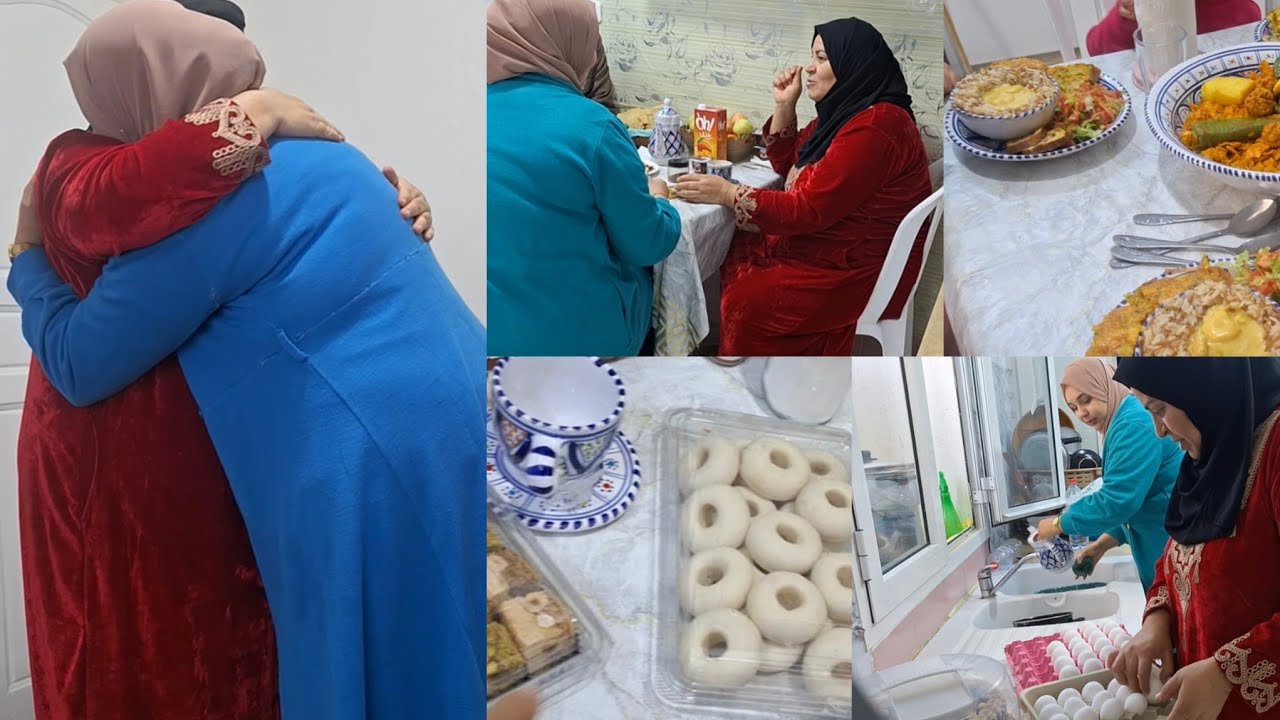 وأخيرا جات نورتلي داري فرحتي بيها متتوصفش احلى لمة مع الي يحبهم قلبي