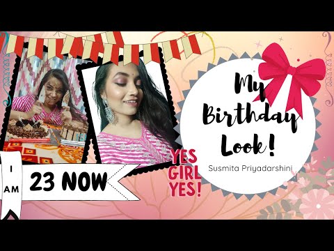 My Birthday Look || I found my new love - Indian Attire || Susmita Priyadarshini