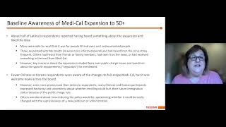Webinar — Effective Messaging About the Medi-Cal Expansion to Older Adults (8/17/22)