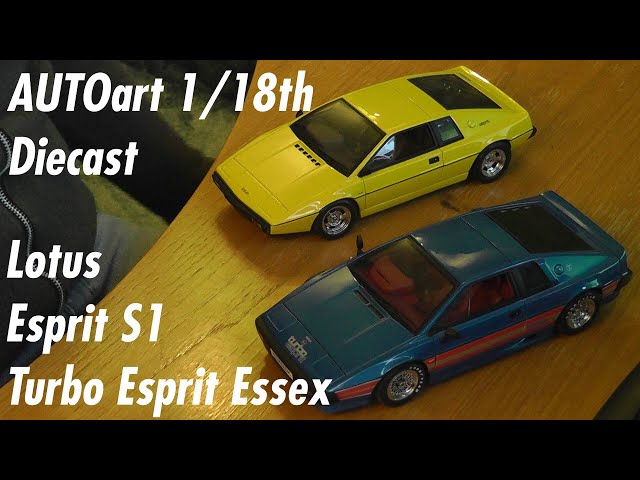 AUTOart Lotus Esprit S1 and Turbo Esprit Essex Edition Model Car