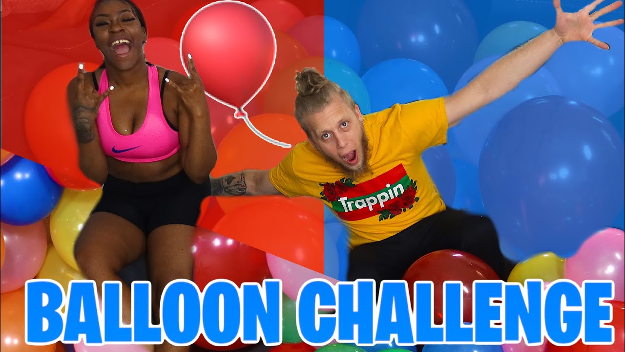 BALLOON POP CHALLENGE | NO HANDS
