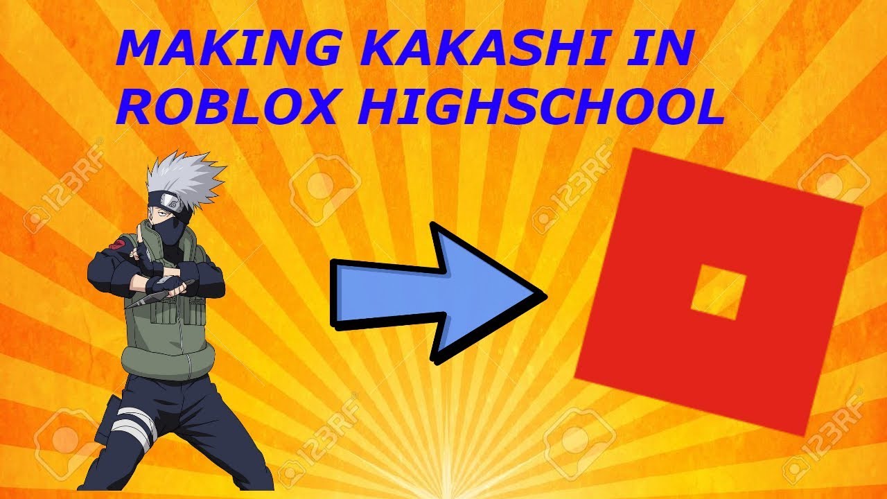 How To Be Kakashi In Robloxian Highschool Youtube - naruto shippuden shirt roblox toffee art