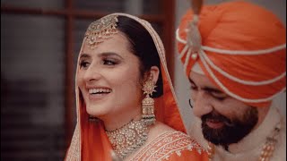 Royal sikh wedding highlight 2023 Amritpal & Kirandeep   #weddingphotography #cinematic #candid