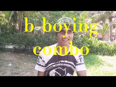 Kick up to monkey flip [basic b-boying combo ]....( today i m doing #15 )
