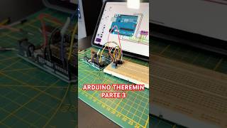Arduino theremin parte 3 📡 #arduino #electronic #electronicmusic #perte #music