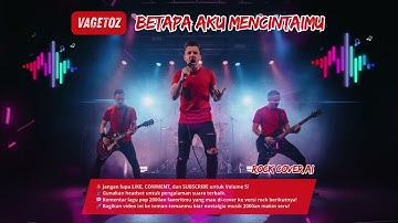 Betapa Aku Mencintaimu - Vagetoz | Cover Musik (Rock Cover AI)
