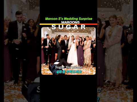MAROON5 - SUGAR 마룬5의 웨딩 서프라이즈 Maroon 5's Wedding Surprise