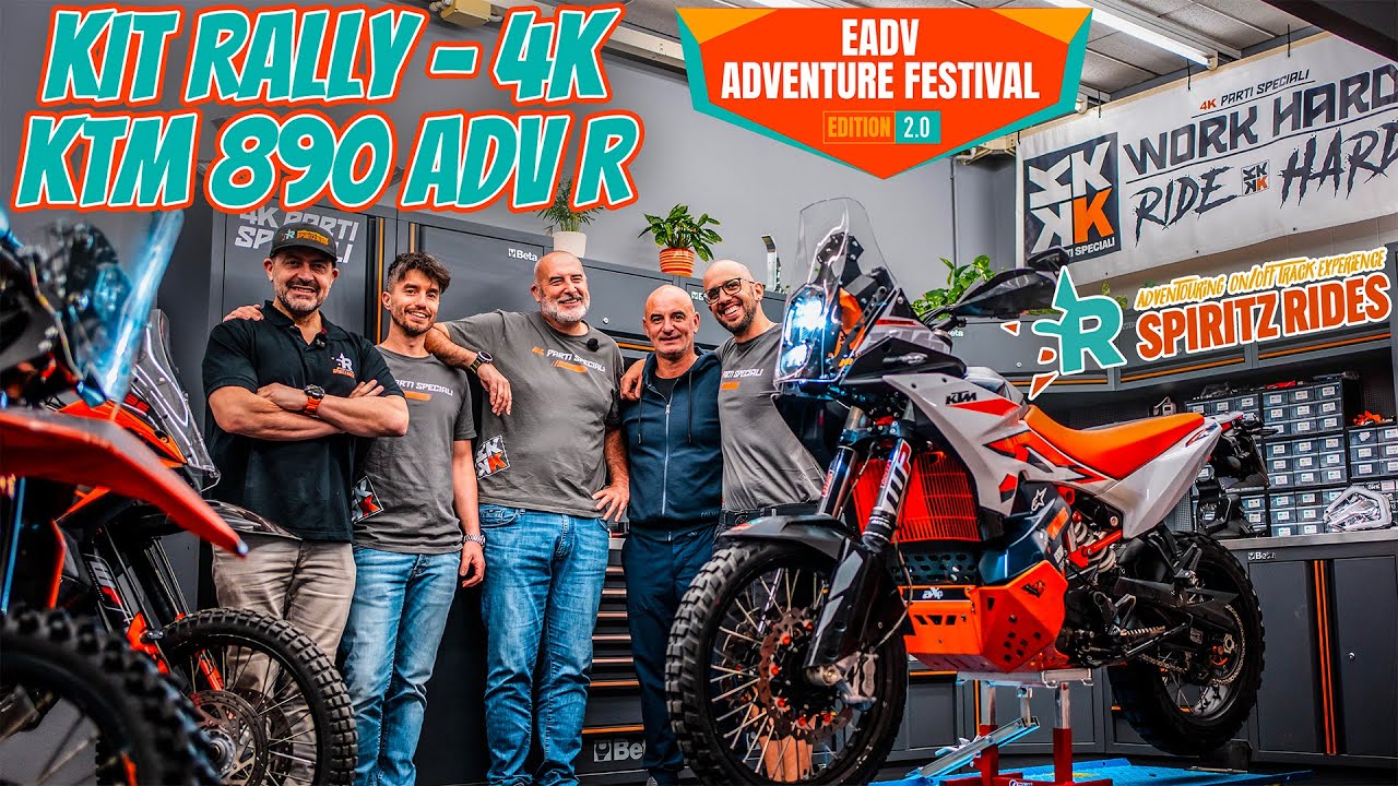 KIT RALLY 4K PARTI SPECIALI - KTM 890 ADVENTURE R dal 2023 - TORRETTA ...