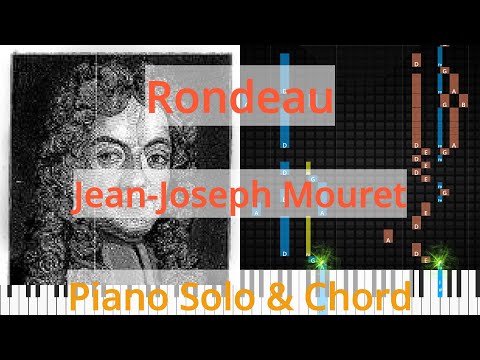 Solo Chord Rondeau Jean Joseph Mouret Synthesia Piano 