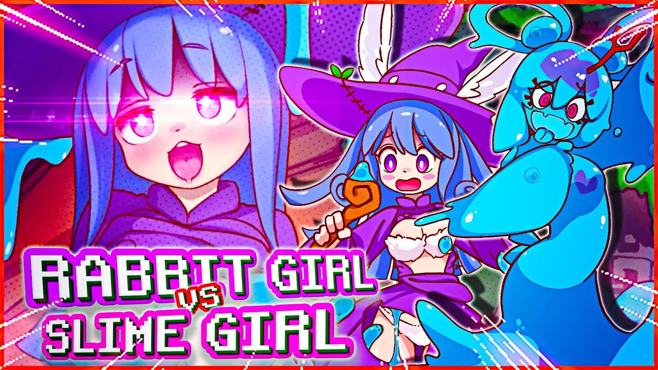 Rabbit Witch vs Slime Girl - Panmimi's Treasure Hunt Gameplay [Professor  Eguchi] - YouTube