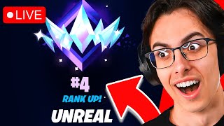 🔴Live! - Pro Unreal Ranked All Night! (Fortnite)