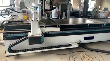 auto loading unloading table ATC cnc nesting machine