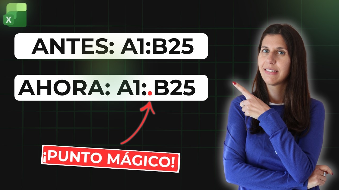 Simplifica tus fórmulas con un solo punto