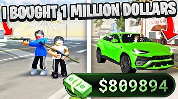 I BOUGHT 1 MILLION DOLLARS AND SPENT IT ON CRATES IN ROBLOX BLOCKSPIN HOOD GAME