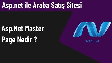 (Asp.Net Ders 2) Asp.Net Master Page Nedir ? Master Page Kullanımı