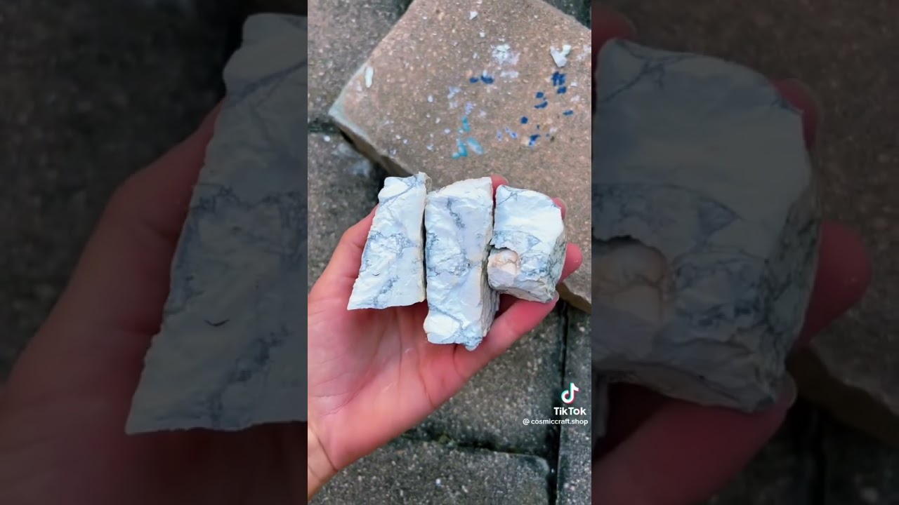 I Almost Died Cutting Howlite