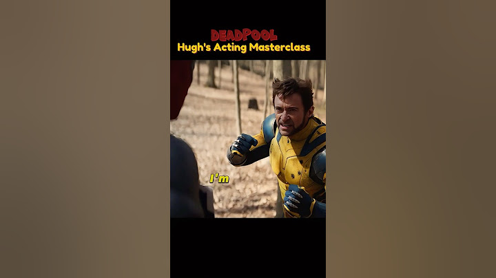 Hugh's Acting Masterclass
